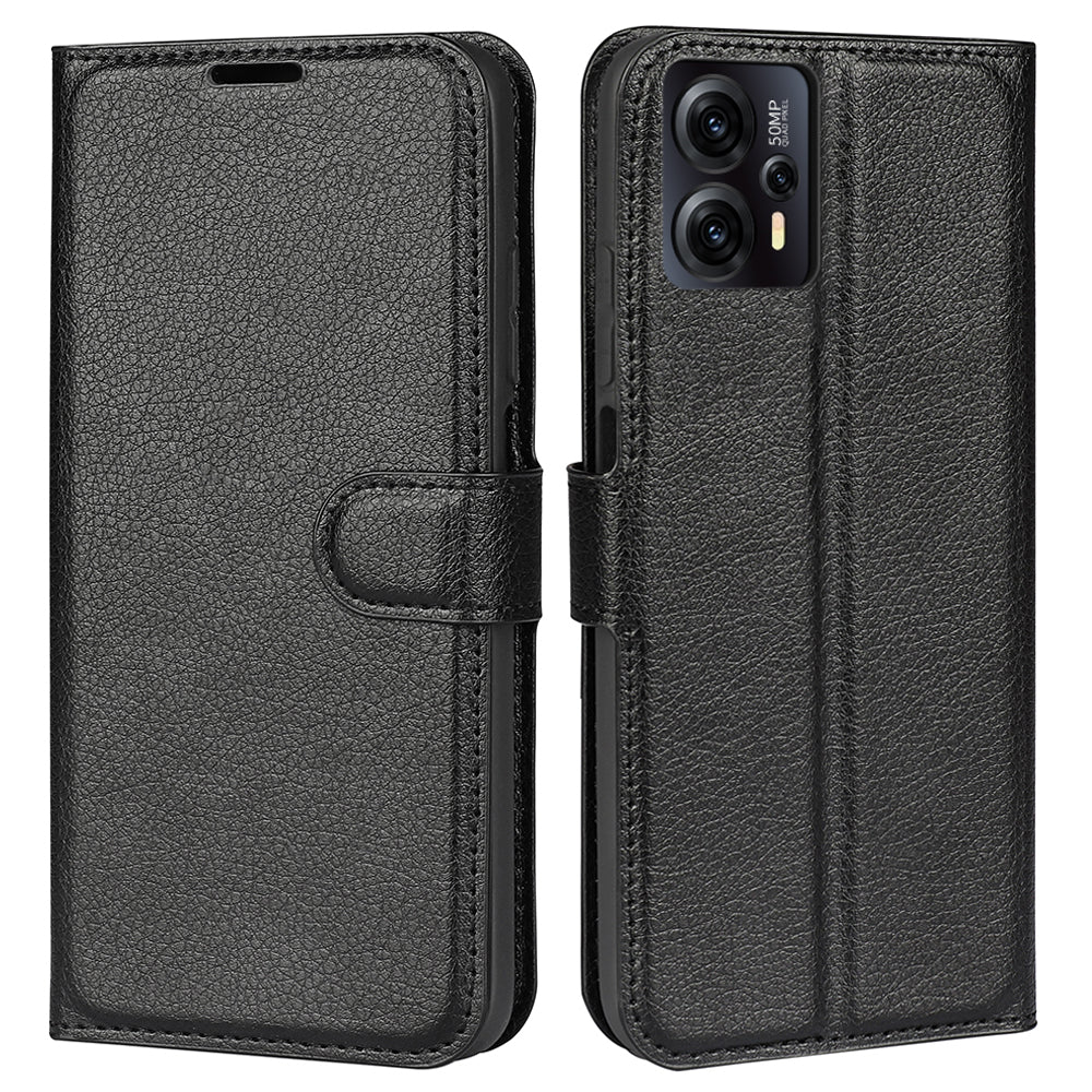 For Motorola Moto G53 5G Phone Protective Cover Litchi Texture PU Leather Flip Stand Wallet Case For Motorola Moto G53 5G Phone Protective Cover Litchi Texture PU Leather Flip Stand Wallet Case